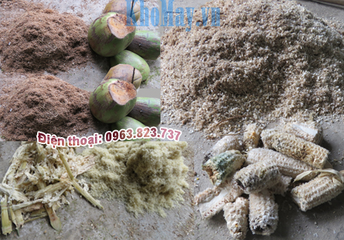 Máy băm nghiền gỗ tạp, cùi ngô, vỏ dừa