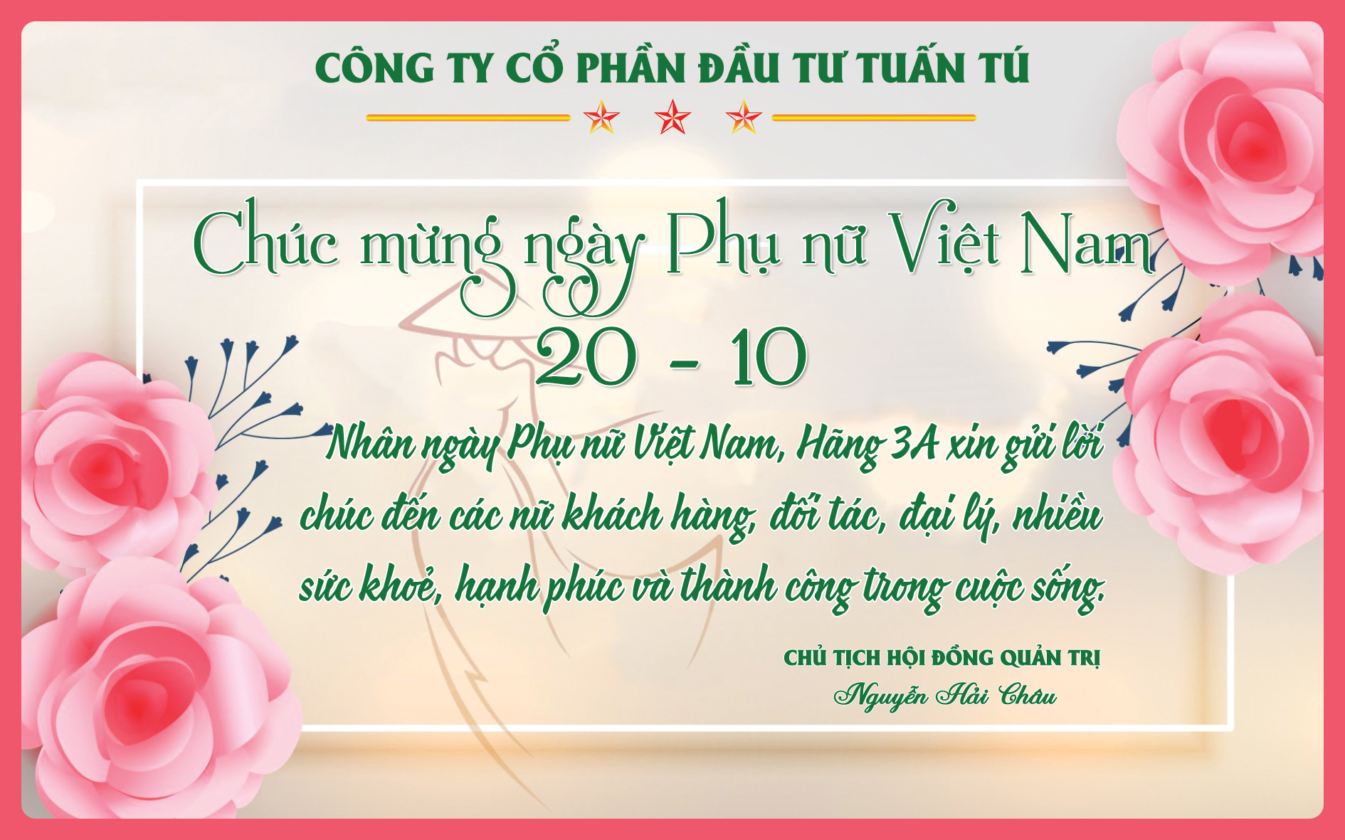 Chúc mừng ngày phụ nữ Việt Nam - Kho máy || Máy nông nghiệp || Máy chăn  nuôi || Máy môi trường