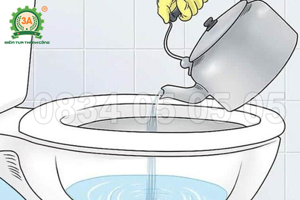 cách thông tắc cống tại nhà