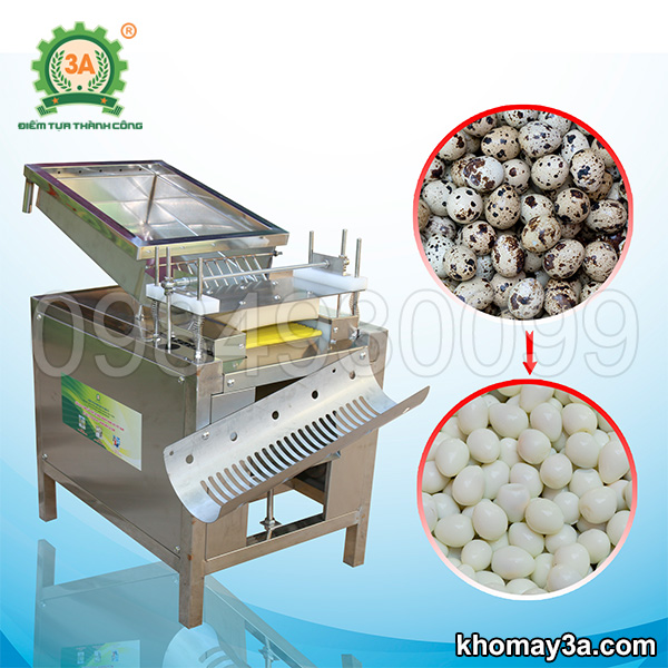 máy lột trứng cút