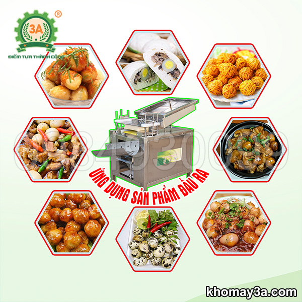 máy lột trứng cút