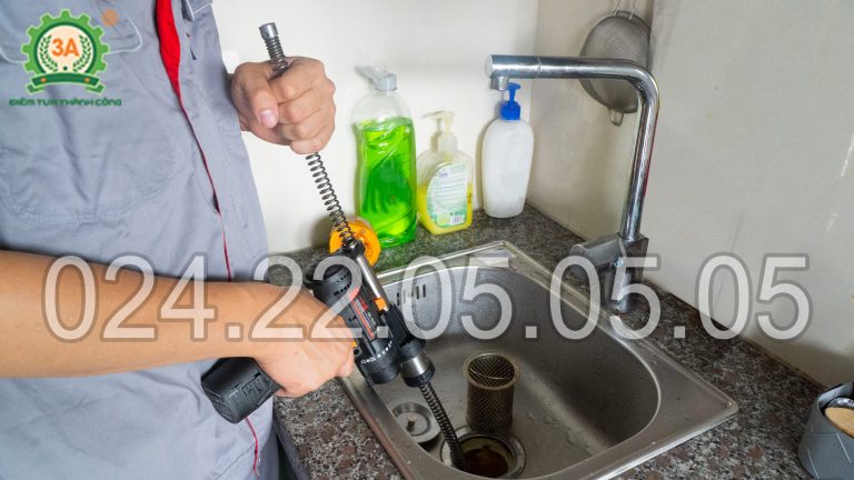 Thông tắc cống tại nhà