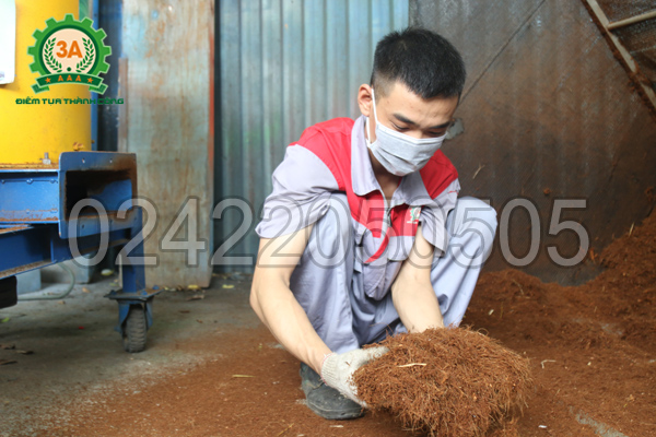 Máy nghiền xơ dừa