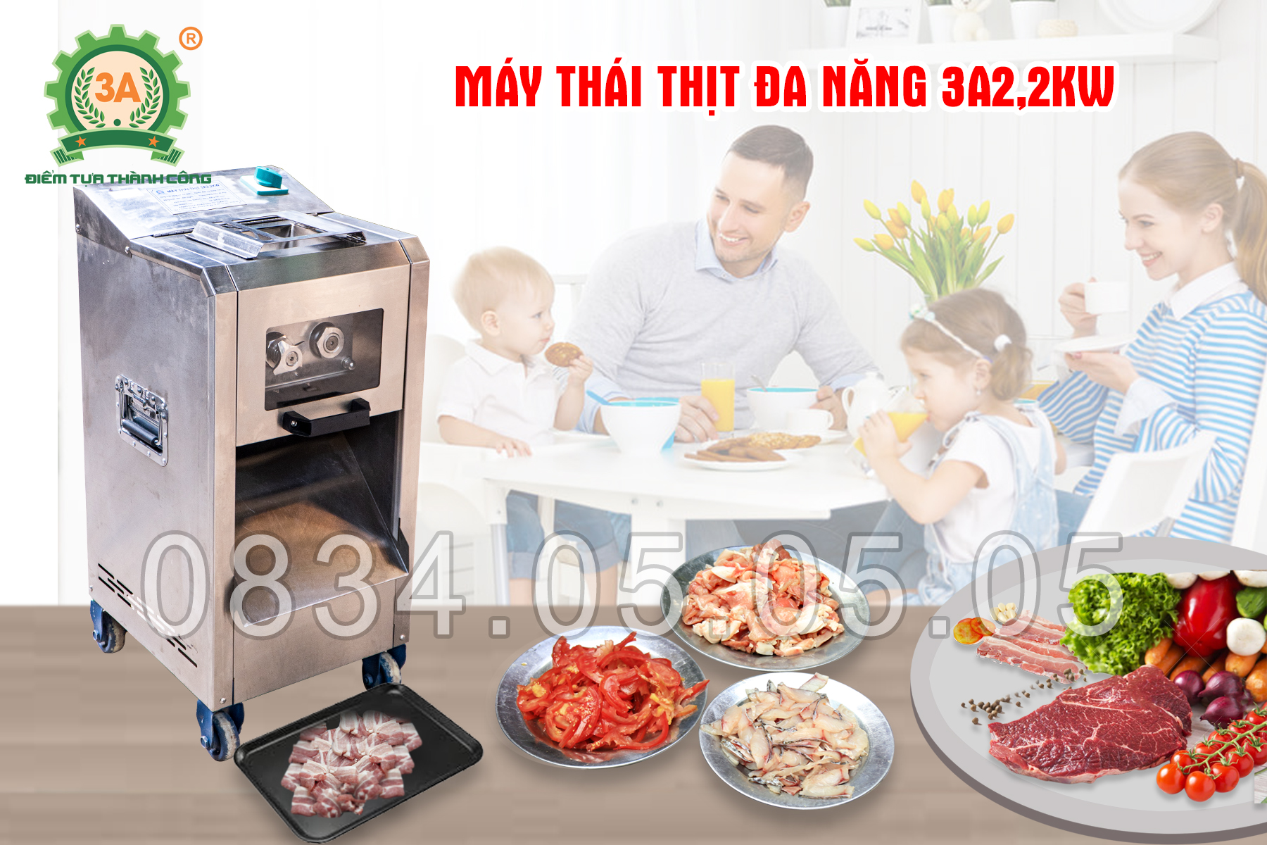 Máy thái thịt đa năng