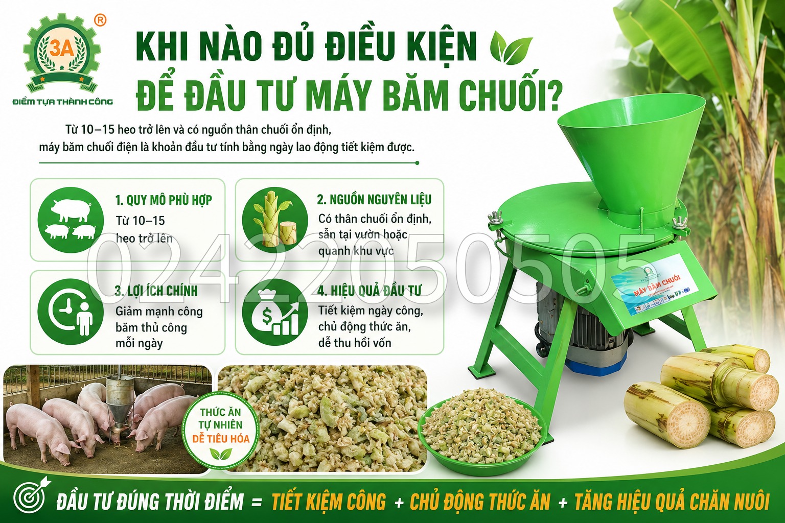 máy băm chuối